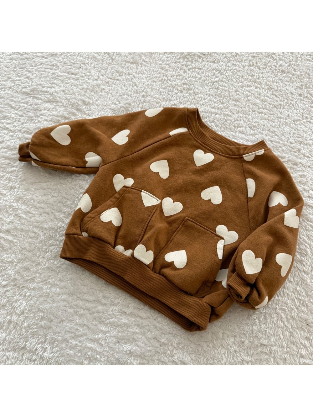 12-18m Hearts Sweatshirt